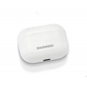 AURICULAR DAEWOO TWS BLUETOOTH 5.3 USB TIPO-C CON ESTUCHE DE CARGA 500MAH COLOR BLANCO