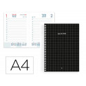 AGENDA ESPIRAL LIDERPAPEL GAZI A4 2026 DIA PAGINA DESIGN 2 PAPEL 70 GR
