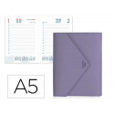 AGENDA ENCUADERNADA LIDERPAPEL PSARA A5 2026 DIA PAGINA DESIGN 1 PAPEL 70 GR
