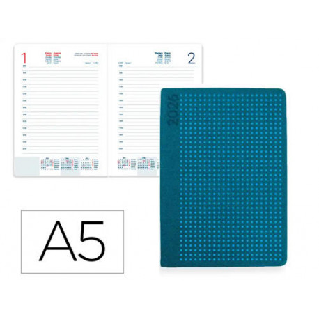 AGENDA ENCUADERNADA LIDERPAPEL ANAFI A5 2026 DIA PAGINA DESIGN 1 PAPEL 70 GR AGENDA ENCUADERNADA LIDERPAPEL ANAFI A5 2026 DIA PAGINA DESIGN 1 PAPEL 70 GR