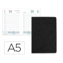 AGENDA ENCUADERNADA LIDERPAPEL ICARIA A5 2026 DIA PAGINA DESIGN 3 PAPEL 70 GR