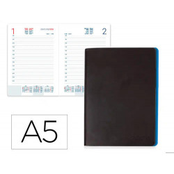 AGENDA ENCUADERNADA LIDERPAPEL SIFNOS A5 2026 DIA PAGINA DESIGN 1 PAPEL 70 GR