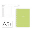 AGENDA ESPIRAL ANTARTIK A5+ 2026 DIA PAGINA BASIC PAPEL 80 GR