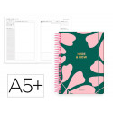 AGENDA ESPIRAL ANTARTIK A5+ 2026 DIA PAGINA HERE AND NOW PAPEL 80 GR