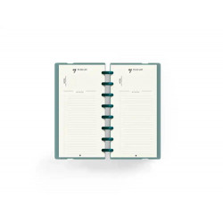 PLANIFICADOR CARCHIVO INGENIOX MY WEEK CHECK LIST MY WEEK SEMANAL TURQUESA 105X210 MM
