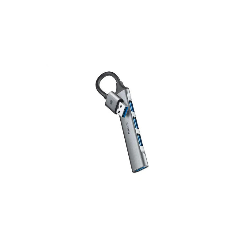 HUB NGS 4 PUERTOS 3 USB 2.0 Y 1 USB 3.2 GEN 1