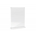 EXPOSITOR SOBREMESA MAUL VISION ACRILICO DIN A5 167X47X230 MM