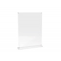 EXPOSITOR SOBREMESA MAUL VISION ACRILICO DIN A4 228X47X318 MM