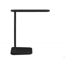 LAMPARA DE ESCRITORIO MAUL SALLY LED CON BATERIA TRES NIVELES INTENSIDAD COLOR NEGRO