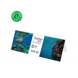 IDENTIFICADOR SOBREMESA ARCHIVO 2000 PETG FLEXIBLE VISIBILIDAD BOBLE CARA DIN A5 60X210X75 MM