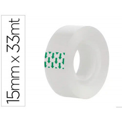 CINTA ADHESIVA GREENING TRANSPARENTE 33 MT X 15 MM