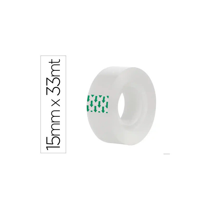CINTA ADHESIVA GREENING TRANSPARENTE 33 MT X 15 MM