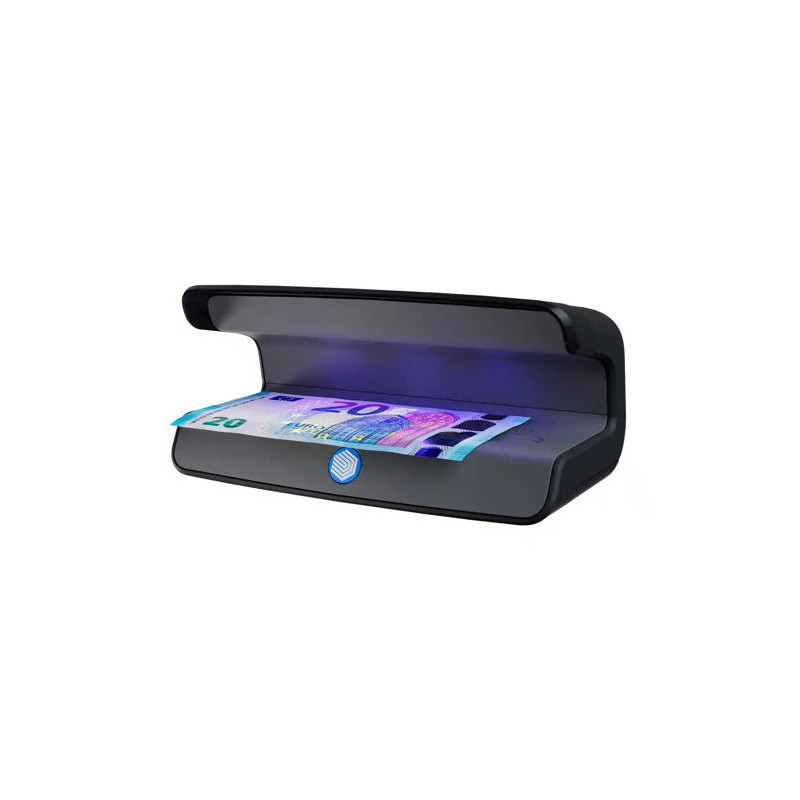 DETECTOR DE BILLETES FALSOS SAFESCAN 55 CON TRES LUCES LED ULTRAVIOLETA MODO ENCENDIDO/ESPERA