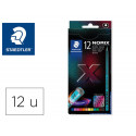 LAPICES DE COLORES STAEDTLER NORIX CON FORMA INTELIGENTE ESTUCHE DE 12 UNIDADES COLORES SURTIDOS