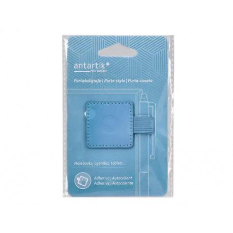 PORTABOLIGRAFO AUTOADHESIVO ANTARTIK PARA CUADERNO NOTE CON ELASTICO HASTA 15 MM GROSOR 80 MM AZUL C PORTABOLIGRAFO AUTOADHESIVO ANTARTIK PARA CUADERNO NOTE CON ELASTICO HASTA 15 MM GROSOR 80 MM AZUL C