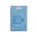 PORTABOLIGRAFO AUTOADHESIVO ANTARTIK PARA CUADERNO NOTE CON ELASTICO HASTA 15 MM GROSOR 80 MM AZUL C