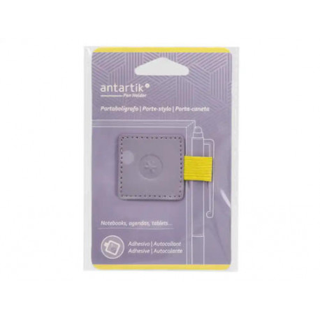 PORTABOLIGRAFO AUTOADHESIVO ANTARTIK PARA CUADERNO NOTE CON ELASTICO HASTA 15 MM GROSOR 80 MM MORADO PORTABOLIGRAFO AUTOADHESIVO ANTARTIK PARA CUADERNO NOTE CON ELASTICO HASTA 15 MM GROSOR 80 MM MORADO