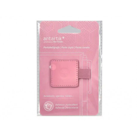 PORTABOLIGRAFO AUTOADHESIVO ANTARTIK PARA CUADERNO NOTE CON ELASTICO HASTA 15 MM GROSOR 80 MM ROSA 4 PORTABOLIGRAFO AUTOADHESIVO ANTARTIK PARA CUADERNO NOTE CON ELASTICO HASTA 15 MM GROSOR 80 MM ROSA 4