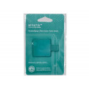 PORTABOLIGRAFO AUTOADHESIVO ANTARTIK PARA CUADERNO NOTE CON ELASTICO HASTA 15 MM GROSOR 80 MM VERDE 