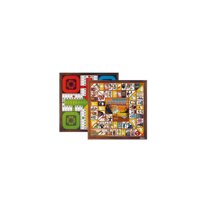 PARCHIS CON OCA FOURNIER 4 JUGADORES 40X40 CM