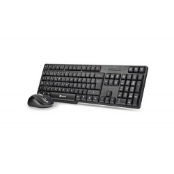 SET TECLADO Y RATON NGS INALAMBRICOS 2.4GHZ USB COLOR NEGRO