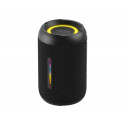 ALTAVOZ NGS ROLLER FURIA 2 TINY PORTATIL 20W BLUETOOTH LUCES RGB E IMPERMEABILIDAD IPX7 COLOR NEGRO