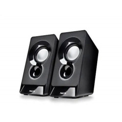 ALTAVOZ NGS SB10 PARA PC 12W ESTEREO USB ENTRADA JACK 3,5 MM COLOR NEGRO