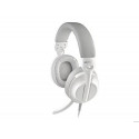 AURICULARES NGS VOX805 CON CABLE ESTEREO USB-C CON CONTROL DE VOLUMEN Y ADAPTADOR USB COLOR BLANCO