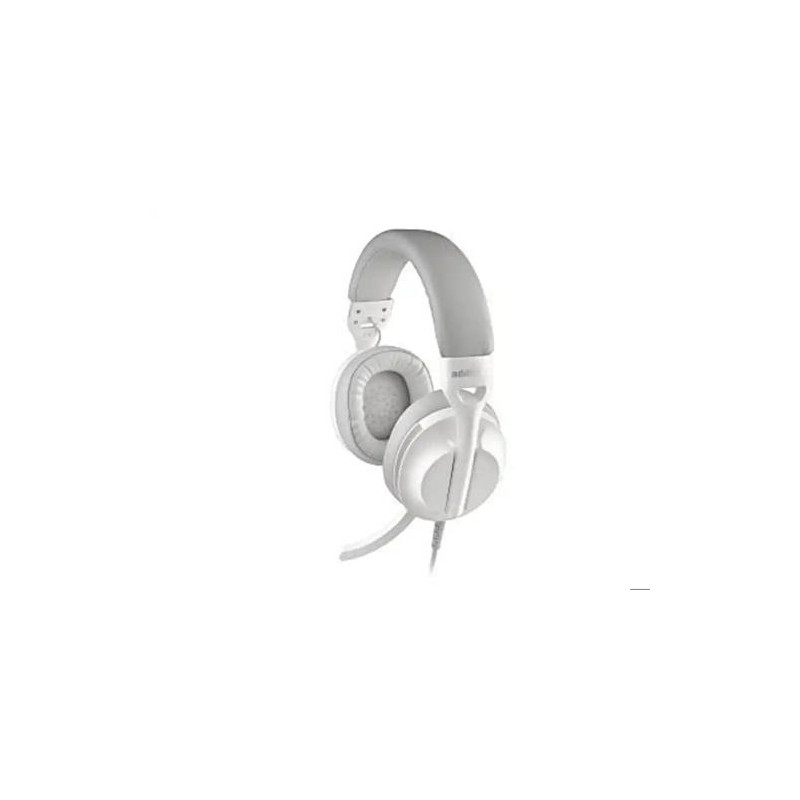 AURICULARES NGS VOX805 CON CABLE ESTEREO USB-C CON CONTROL DE VOLUMEN Y ADAPTADOR USB COLOR BLANCO