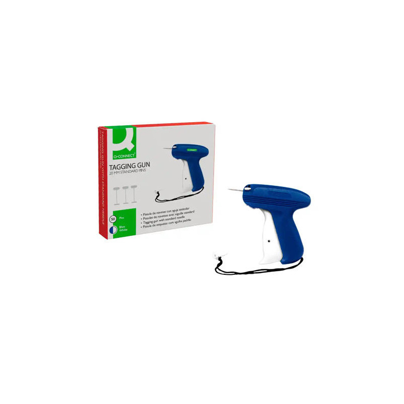 PISTOLA DE NAVETES Q-CONNECT CON AGUJA ESTANDAR