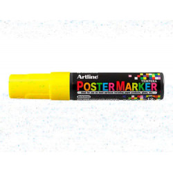 ROTULADOR ARTLINE POSTER MARKER EPP-12 PUNTA RECTANGULAR 12 MM COLOR AMARILLO FLUOR