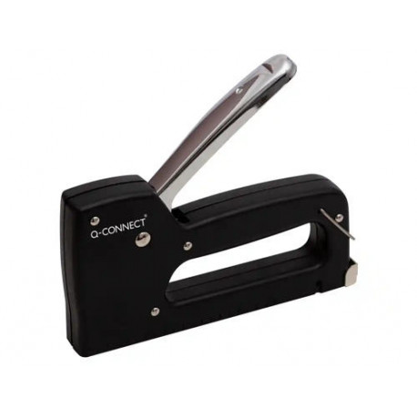 GRAPADORA Q-CONNECT CLAVADORA MANUAL LIGERA CON CUERPO DE PLASTICO RESISTENTE COLOR NEGRO USA GRAPAS GRAPADORA Q-CONNECT CLAVADORA MANUAL LIGERA CON CUERPO DE PLASTICO RESISTENTE COLOR NEGRO USA GRAPAS