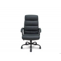 SILLA DE DIRECCION PYC OPTI545 RESPALDO FIJO BRAZOS FIJOS BASE METALICA SIMILPIEL NEGRO 1100X600X110