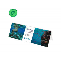 IDENTIFICADOR SOBREMESA ARCHIVO 2000 PETG FLEXIBLE VISIBILIDAD DOBLE CARA DIN A4 85X300X100 MM