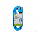 CABLE USB-C A USB-C Q-CONNECT PVC LONGITUD 2M AZUL