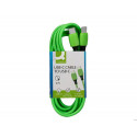 CABLE USB-C A USB-C Q-CONNECT PVC LONGITUD 2M VERDE