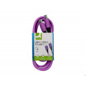 CABLE USB-C A USB-C Q-CONNECT PVC LONGITUD 1M MORADO