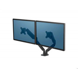 BRAZO PARA MONITOR FELLOWES PLATINUM AJUSTABLE EN ALTURA PARA DOS PANTALLAS NORMATIVA VESA HASTA 10 