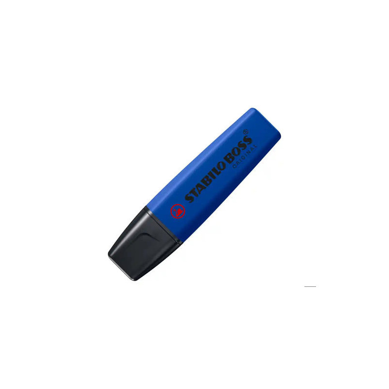 ROTULADOR STABILO BOSS FLUORESCENTE NATURE COLORS WILDFLOWER EDITION COLOR AZUL MARINO