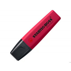 ROTULADOR STABILO BOSS FLUORESCENTE NATURE COLORS WILDFLOWER EDITION COLOR ROJO BORGOÑA