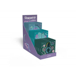 JUEGO EDUCATIVO MINILAND FLEXIHETTI EXPOSITOR DE 12 UNIDADES SURTIDAS