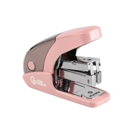 GRAPADORA LIDERPAPEL MICRO CON REGALO DE CAJA DE 1000 GRAPAS 24/6 26/6 CAPACIDAD 20 HOJAS ROSA GRAPADORA LIDERPAPEL MICRO CON REGALO DE CAJA DE 1000 GRAPAS 24/6 26/6 CAPACIDAD 20 HOJAS ROSA