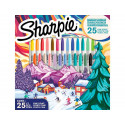 ROTULADOR SHARPIE PERMANENTE PUNTA FINA EDICION LIMITADA CAJA DE 25 UNIDADES COLORES SURTIDOS