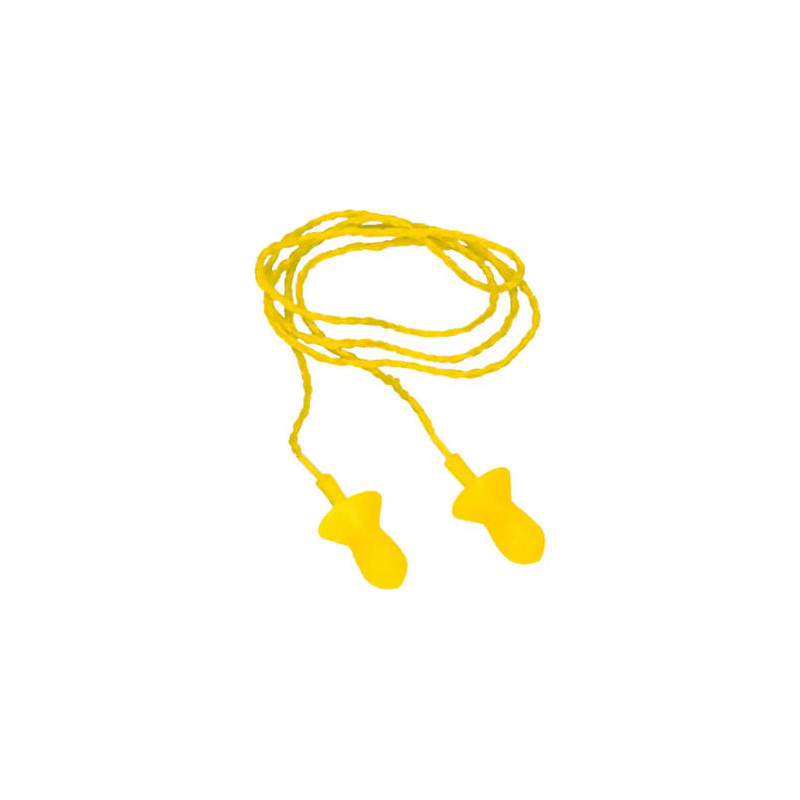 PROTECTOR AUDITIVO DELTA PLUS REUTILIZABLE SILICONA CON CORDON TEXTIL BOLSA DE 10 UNIDADES