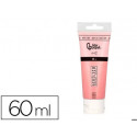 PINTURA ACRILICA LIDERPAPEL TUBO DE PLASTICO DE 60 ML COLOR SALMON