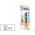 PINTURA DE ACUARELA LIDERPAPEL CAJA DE 12 TUBOS DE ALUMINIO DE 12 ML COLORES SURTIDOS