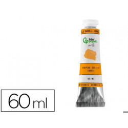 PINTURA GOUACHE/TEMPERA LIDERPAPEL TUBO DE ALUMINIO DE 60 ML COLOR AMARILLO NARANJA