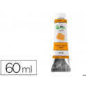 PINTURA GOUACHE/TEMPERA LIDERPAPEL TUBO DE ALUMINIO DE 60 ML COLOR AMARILLO NARANJA