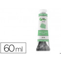 PINTURA GOUACHE/TEMPERA LIDERPAPEL TUBO DE ALUMINIO DE 60 ML COLOR VERDE MENTA
