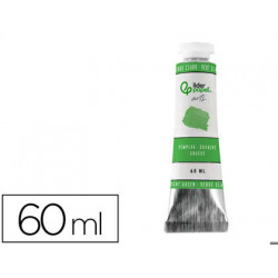 PINTURA GOUACHE/TEMPERA LIDERPAPEL TUBO DE ALUMINIO DE 60 ML COLOR VERDE CLARO